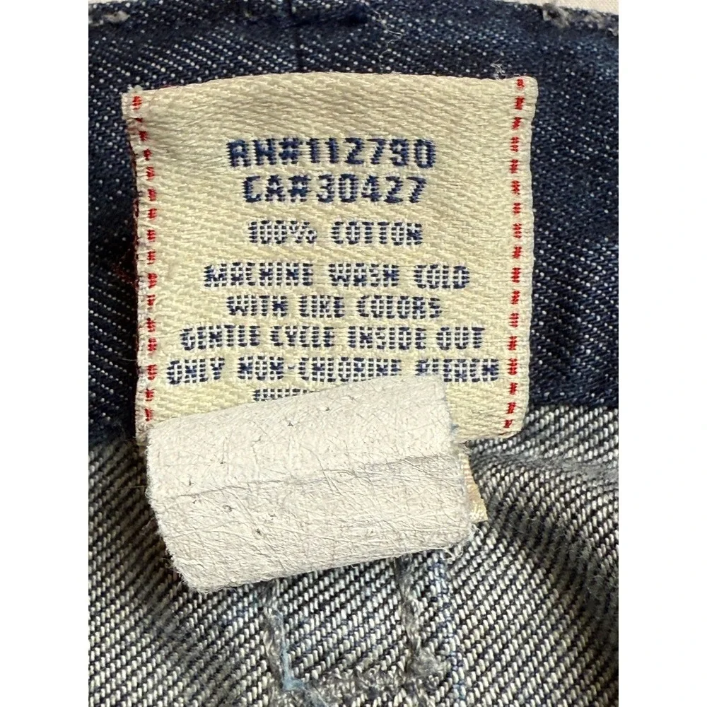 True Religion World Tour Bobby Mens Jeans Size 34x31 Dark Wash‎ Denim